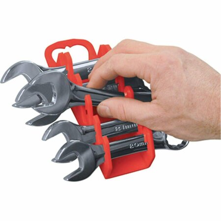 ERNST MFG Wrench Gripper - Stubby Wrenches, 11-Tool - Red - Model No. 5076 25409